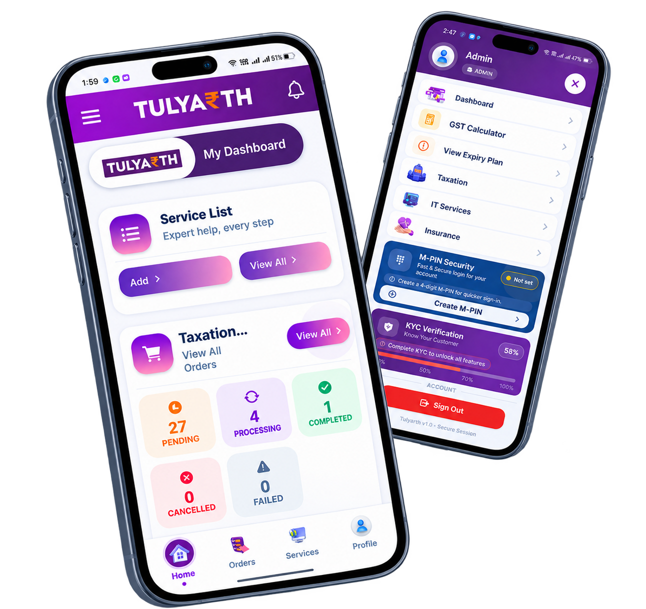 Tulyarth Centre Mobile App